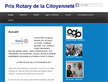 Tablet Screenshot of prix-rotary-de-la-citoyennete.org